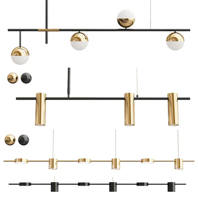Collection Linear Chandelier — Descargar