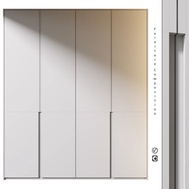 Furniture Composition | 411 | Шкаф — Скачать