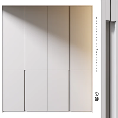 Furniture Composition | 411 | Шкаф — Вид 3