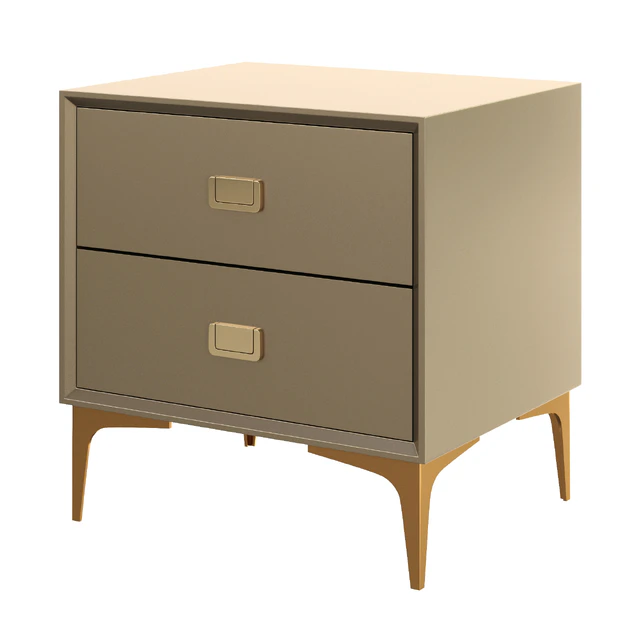 Modern Champagne Nightstand 2 — Descargar
