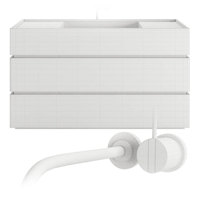 Washbasin Ilgranito ALEXIS with mixer — Descargar