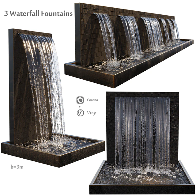 Waterfall fountains cascade — Descargar