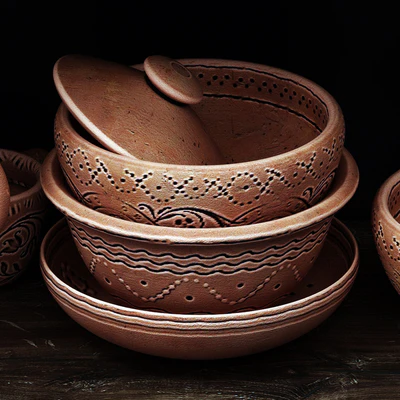 Dishes clay n21 / Посуда из глины №21 — Вид 3