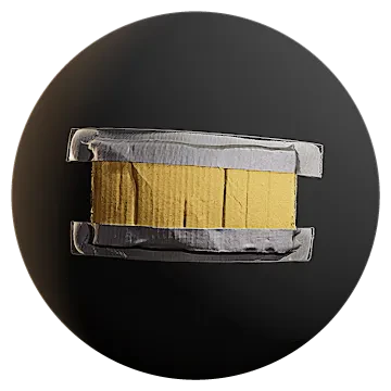 taped cardboard patch 001 — Descargar
