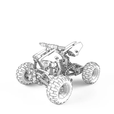 Lego Technic Quad Bike — Ver 2