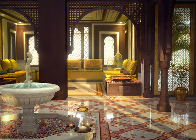 oriental style interiors 008 — Скачать