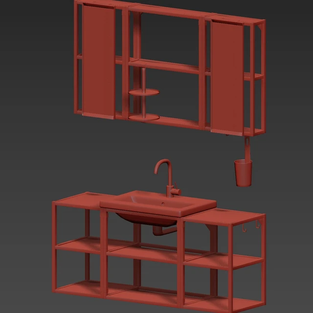 Bathroom furniture ENHET ENHET — Descargar