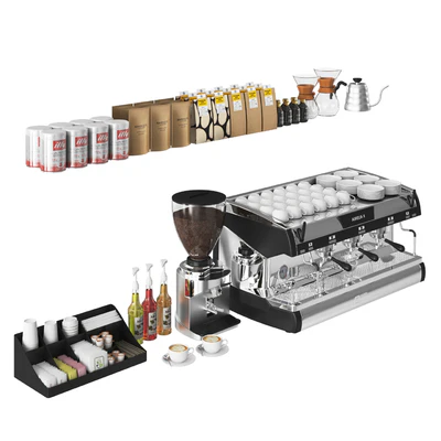Coffee shop set — Ver 1
