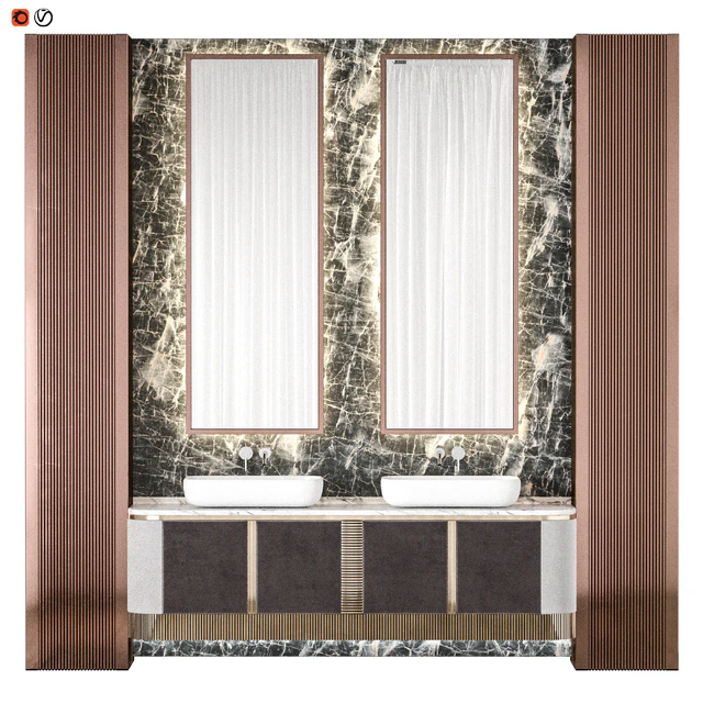 Luxury Bathroom Modern Stone — Скачать