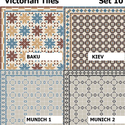 Topcer Victorian Tiles Set 10 — Ver 1