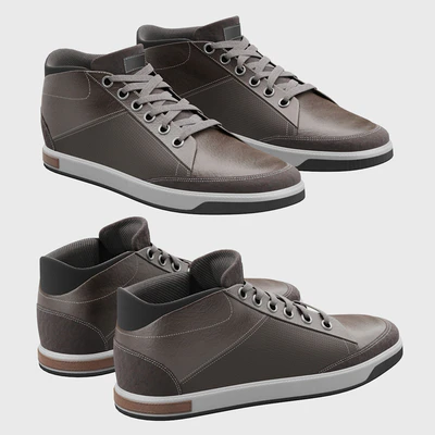 High-Top Sneakers — Ver 1