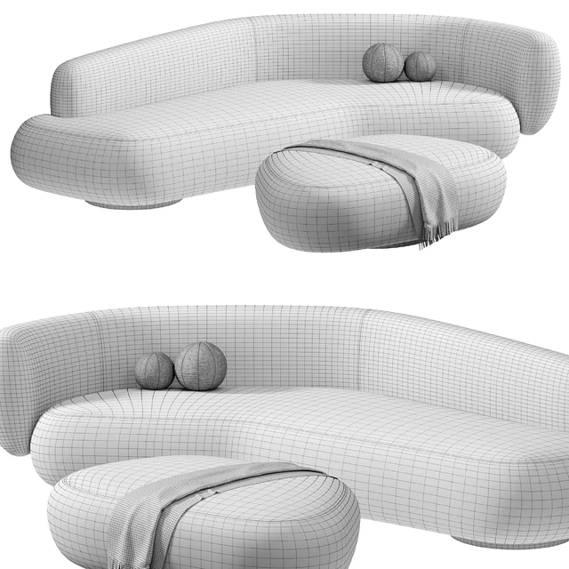OKHA REPOSE Sofa Modern By Kookudesign — Descargar