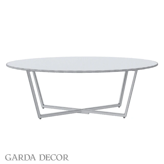 Oval Coffee Table Artificial Marble 30 B 855 1 Garda Decor — Descargar