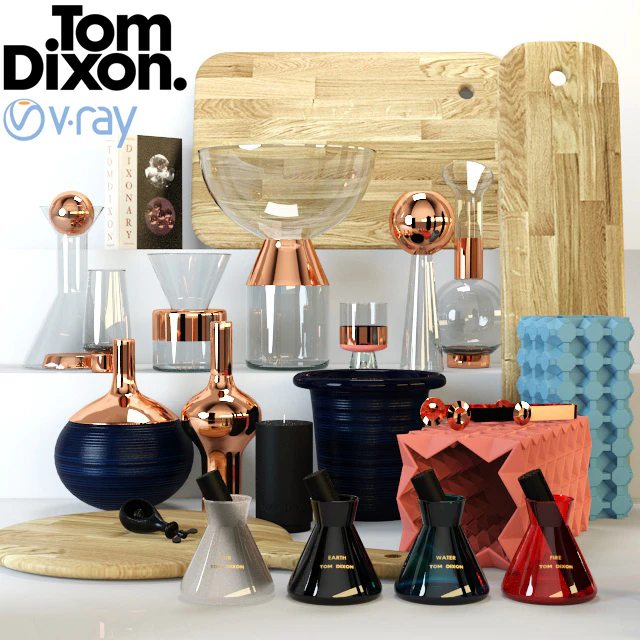 Tom Dixon accessories Set 2 — Скачать