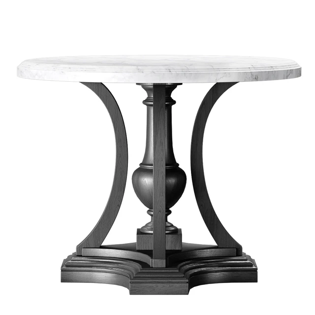 ST. JAMES MARBLE ROUND ENTRY TABLE. RH — Скачать