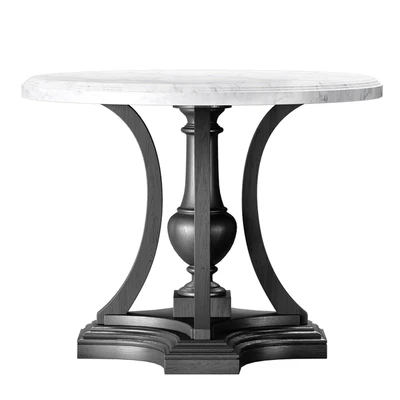 ST. JAMES MARBLE ROUND ENTRY TABLE. RH — Вид 1