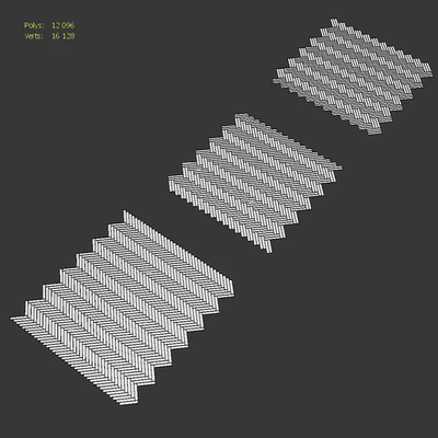 Паркет Дуб (Molasses Sanded) set 2 — Вид 4
