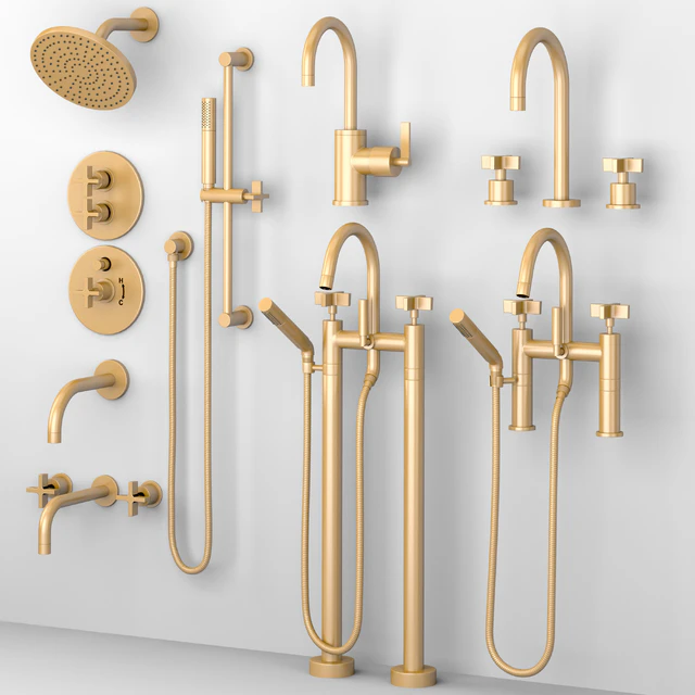 Rejuvenation West Slope set faucets and bath shower — Descargar