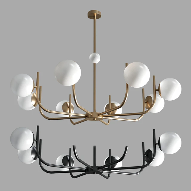 Maytoni Pendant Lamp Rendez-vous gold & black — Descargar