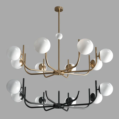 Maytoni Pendant Lamp Rendez-vous gold & black — Ver 1