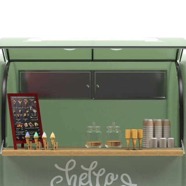 Food truck Ice cream — Скачать
