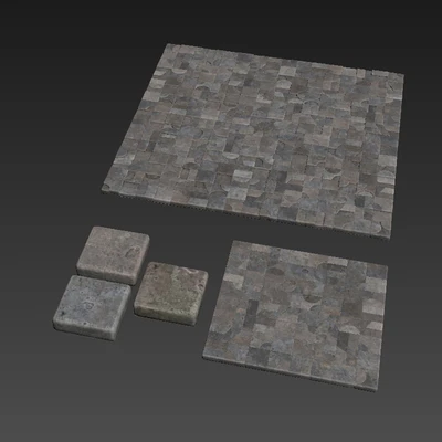 Tile Mutina Puzzle Old n4 / Paving stones old puzzles №4 — Ver 4