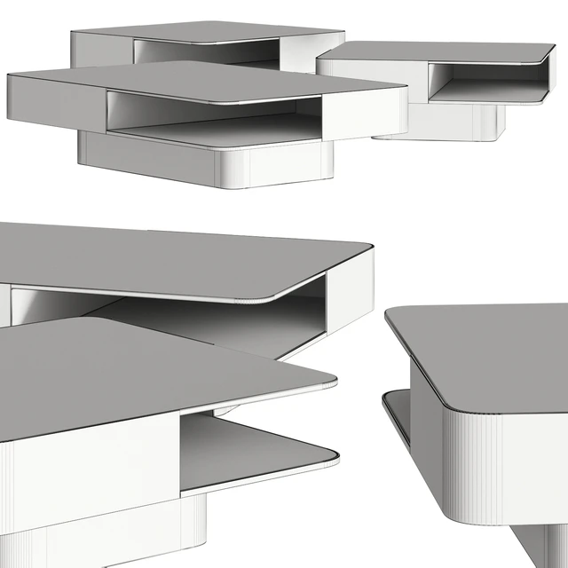 Red Edition Lounge Coffee Tables — Скачать