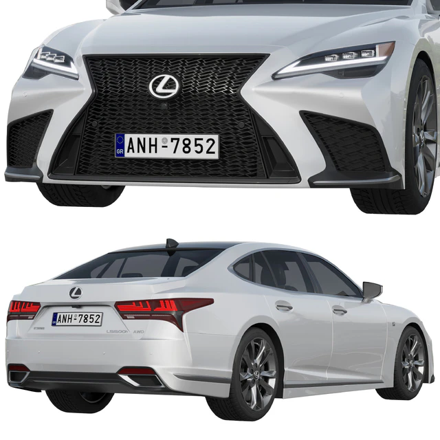 LEXUS LS F-Sport 2022 — Скачать
