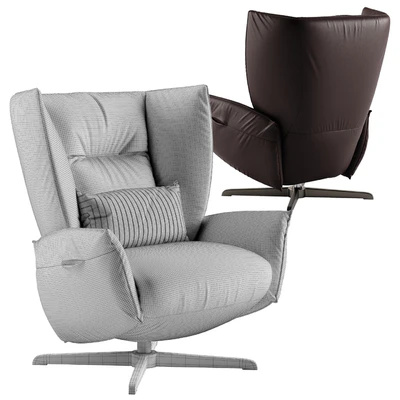 Natuzzi Tulip armchair — Ver 3