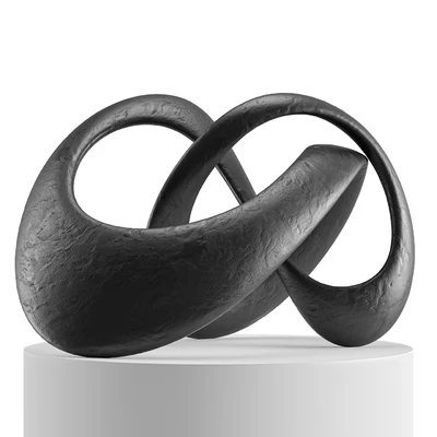Abstract sculpture Mobius — Ver 1