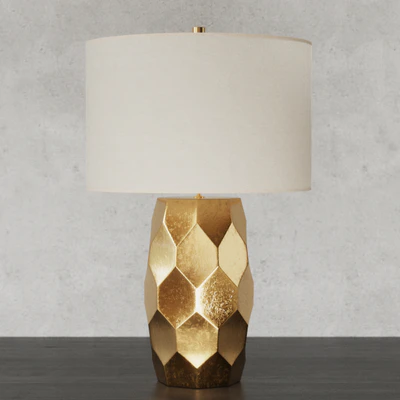 Pottery Barn VINCE Faceted Table Lamp — Вид 3