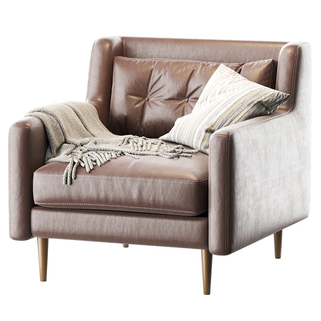 Crosby Mid-Century Armchair — Descargar