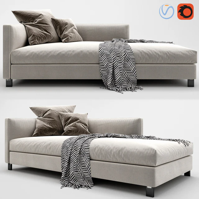 Molteni Lucas Chaise Lounge — Descargar