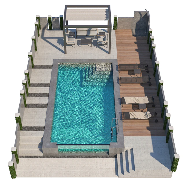 Gazebo and Swimming Pool # 5 — Descargar