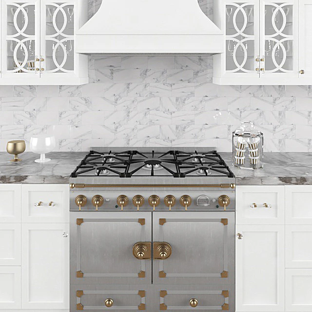 White kitchen — Descargar