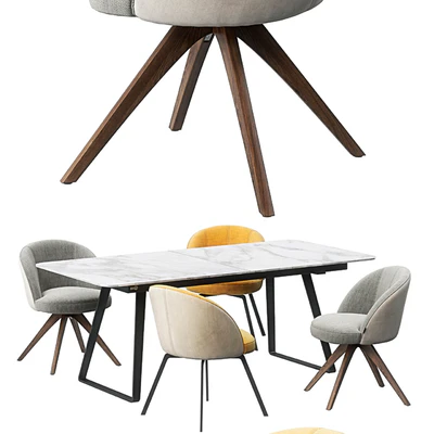Rolf Benz 629 chair set — Вид 3