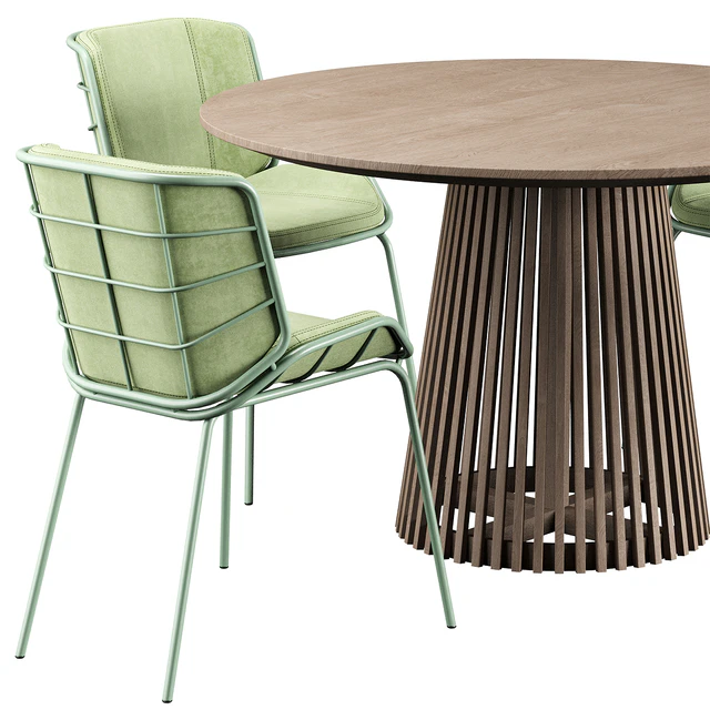 Irune Ola Forma Table Traba GIACOMO CATTANI chair — Скачать