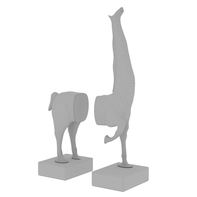 Giraffe sculpture 1 — Скачать