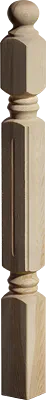 wood baluster 001 — Descargar