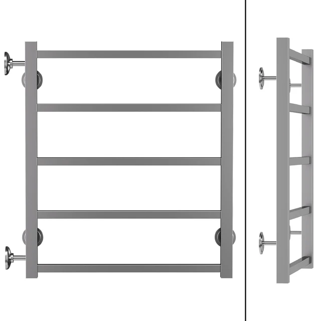 Water heated towel rail Terminus Vega 60x60 (Vega P5 500600 (500)) chrome — Descargar