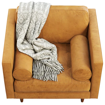 Joybird Briar Leather Chair — Ver 3