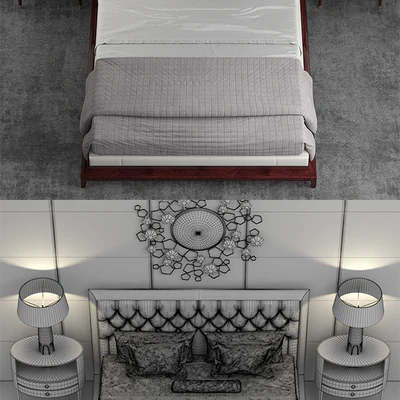 Bed baker MODERNE PLATFORM BED — Ver 2