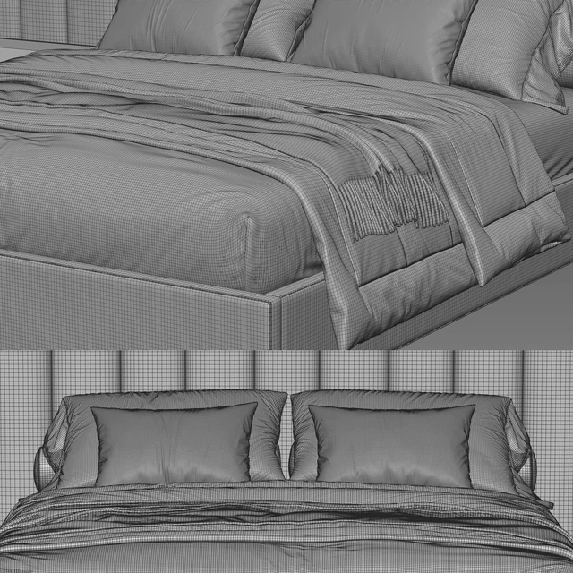 RH Modena Bed — Descargar