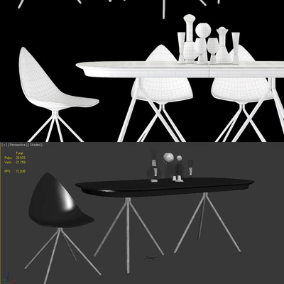 BoConcept Ottawa Table and Chair — Вид 2