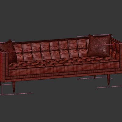 Woodrow Box 87 Fabric Sofa — Ver 2