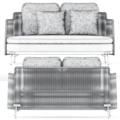 TAPE CORD OUTDOOR Garden sofa by Minotti — Вид 3