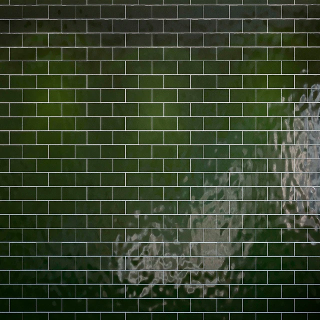 Tiles set Geometry Pattern Green — Скачать