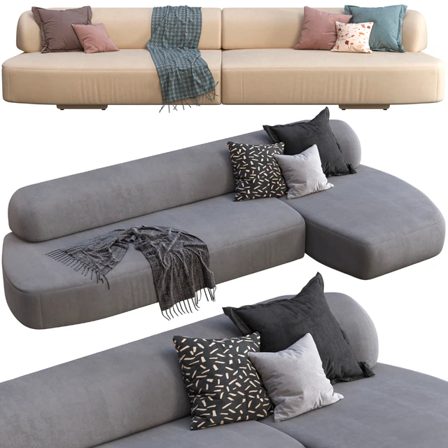 Sofa Moroso Gogan — Descargar