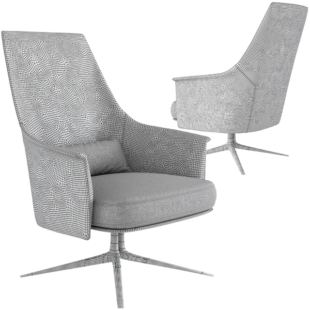 Poliform Stanford Bridge office armchair — Descargar