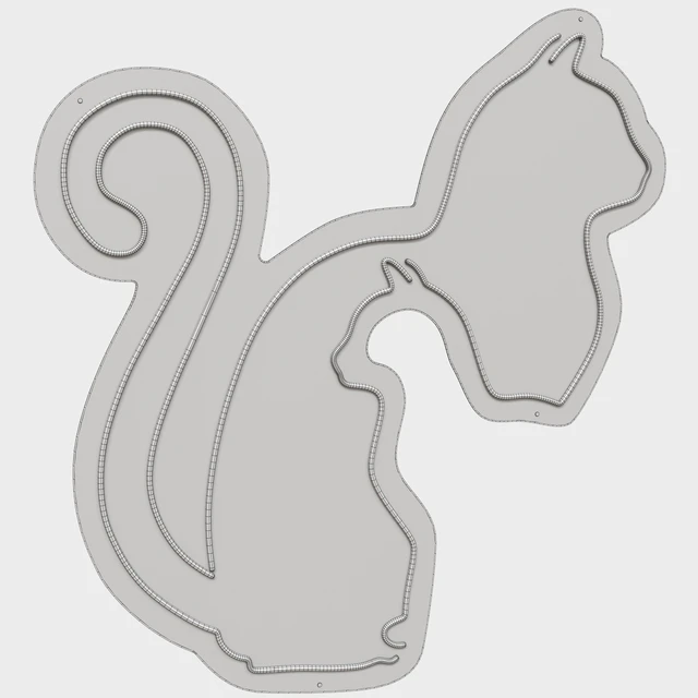 Set of neon lights Cats 01 — Descargar